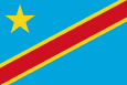 Den Demokratiske Republik Congo Nationalflag